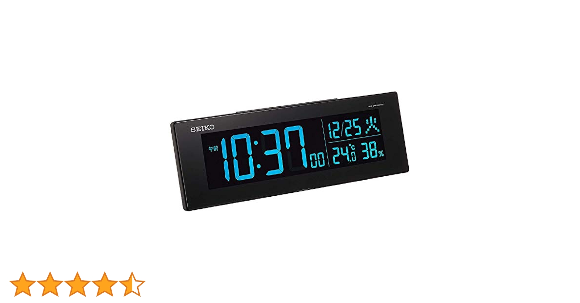 セイコー 目覚まし時計 電波 デジタル カラー 黒 DL305K SEIKO 楽天市場】電波 LED デジタル 時計 セイコー SEIKO DL305K 電波